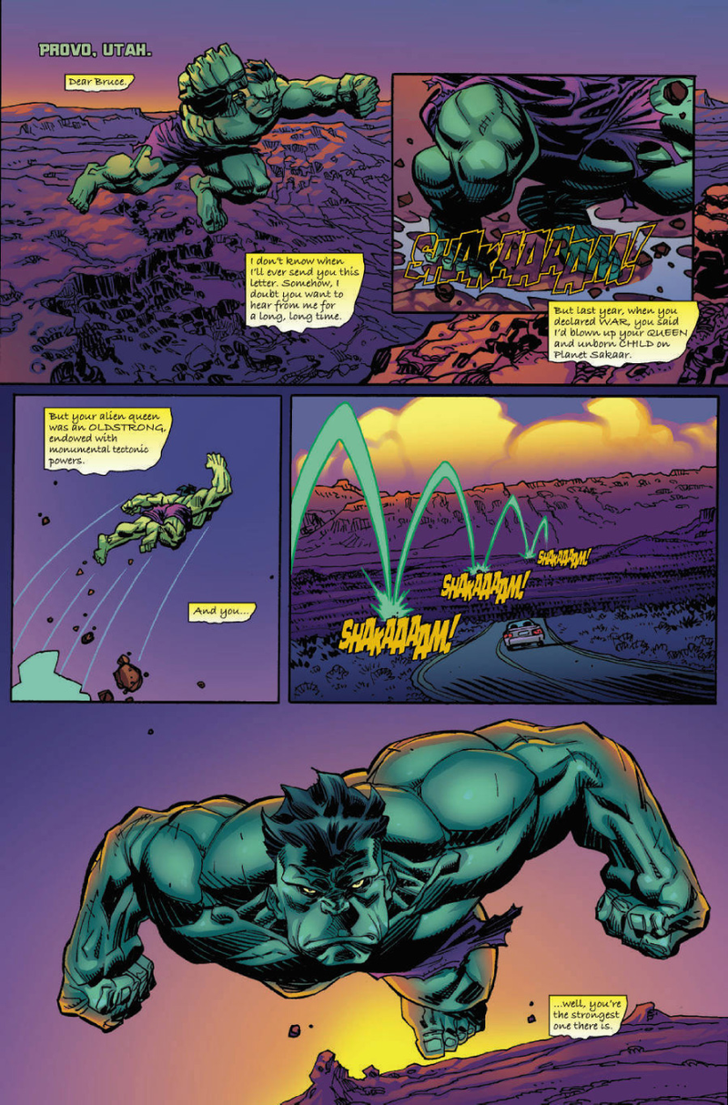Illustration for article titled Hulk's Son Gets Into The Puny Human Smashing Biz